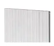 Designer radiator LOJIMAX BAMBOO DOUBLE, close-up view