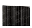 Designer radiator LOJIMAX BAMBOO DOUBLE, close-up view