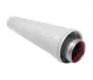 Coaxial extension for exhausting condensate from the chimney, diameter 80/125 mm, length 1000 mm