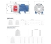 Pedrollo PLURIJETm5-200 multi-stage centrifugal electric pump