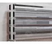 ALUMINUM HORIZONTAL RADIATOR SIESTA DOUBLE HRZ inaltimea 800 mm. latimea 286 mm. alb mat