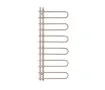 LOJIMAX designer towel warmer, CORTE collection, front view 