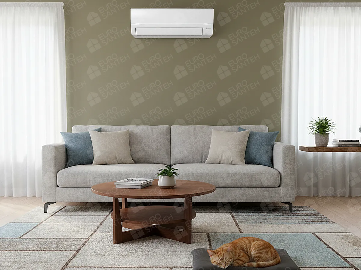 Mitsubishi Electric DELUXE MSZ-FT25VGK-E2 / MUZ-FT25VGHZ-E2, в интерьере