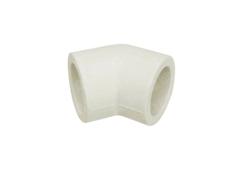 Угол полипропиленовый на 45° d20 мм