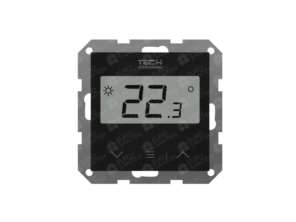 Room thermostat Tech ST-F-8Z black