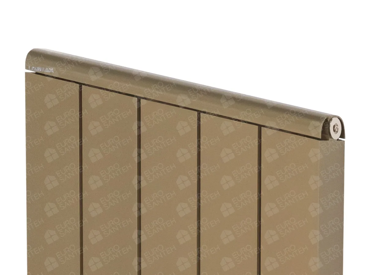 Designer radiator LOJIMAX BAMBOO LOVA LINE, close-up view
