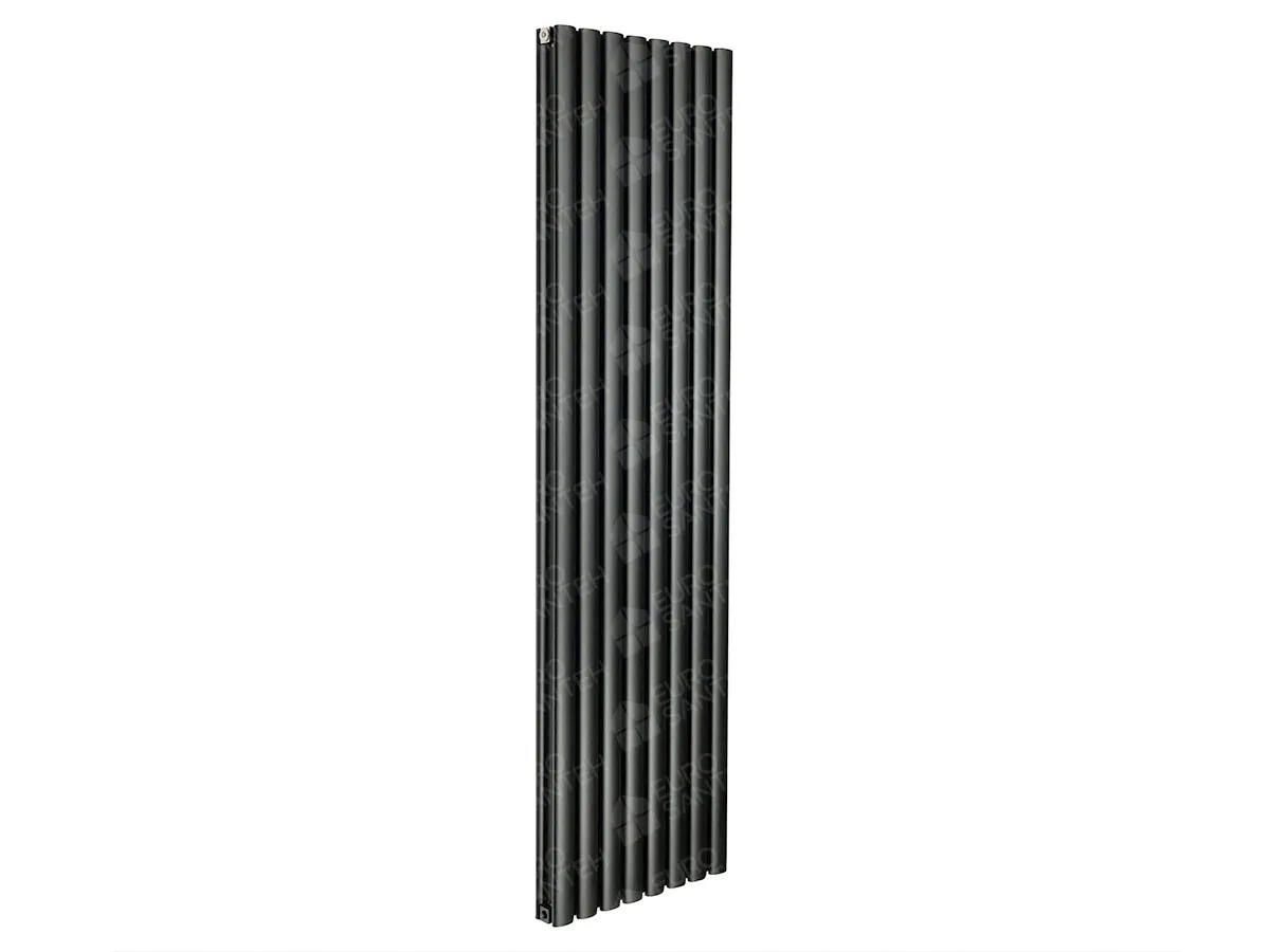 Radiator decorativ LOJIMAX BELLA DOUBLE, vedere din stânga
