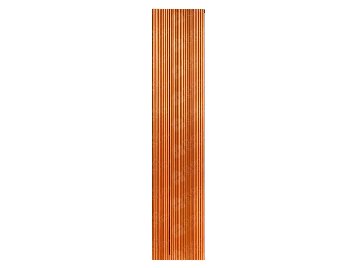 Designer radiator LOJIMAX BAMBOO DOUBLE, front view