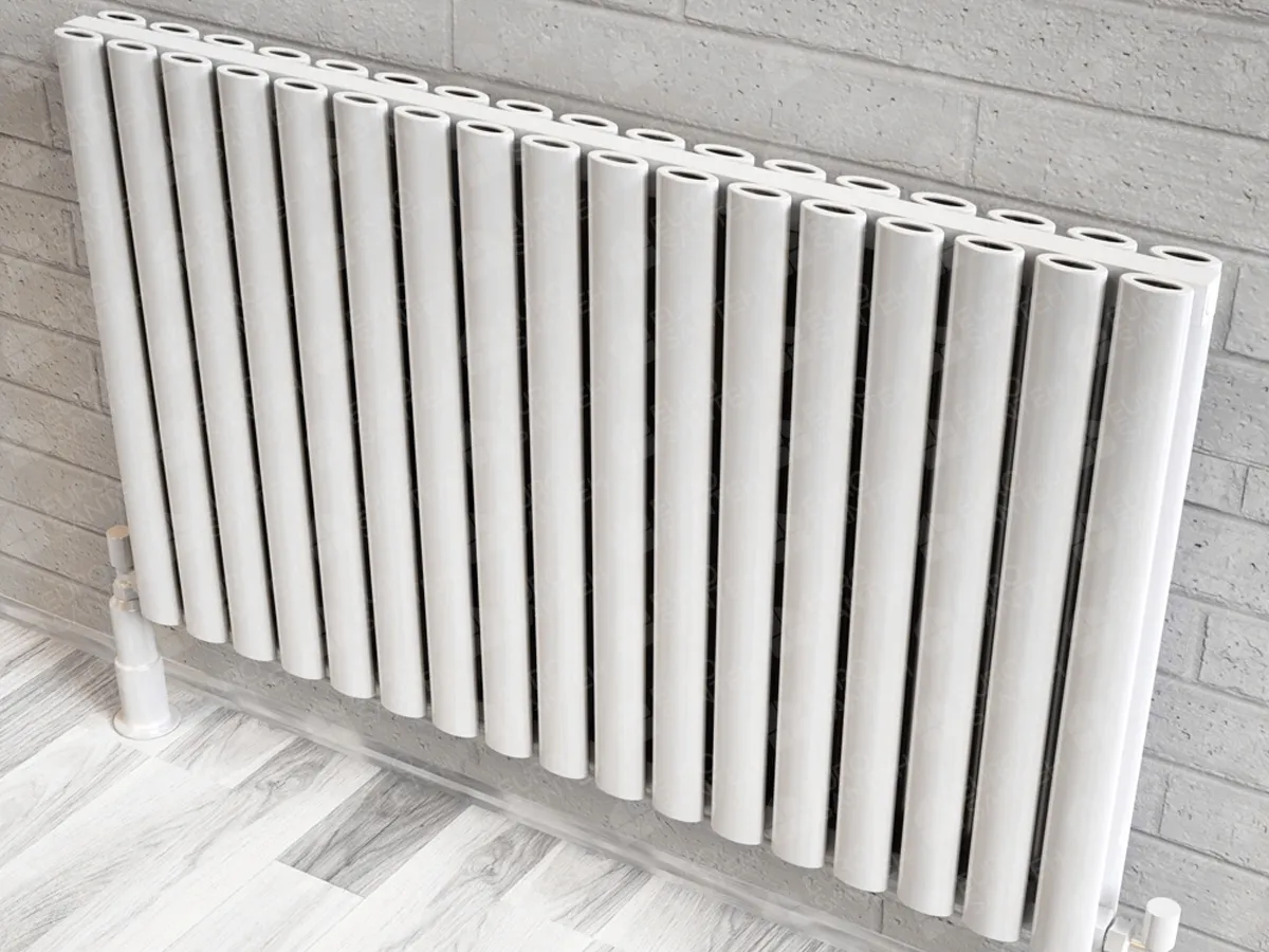Designer radiator LOJIMAX BELLA DOUBLE, close-up view