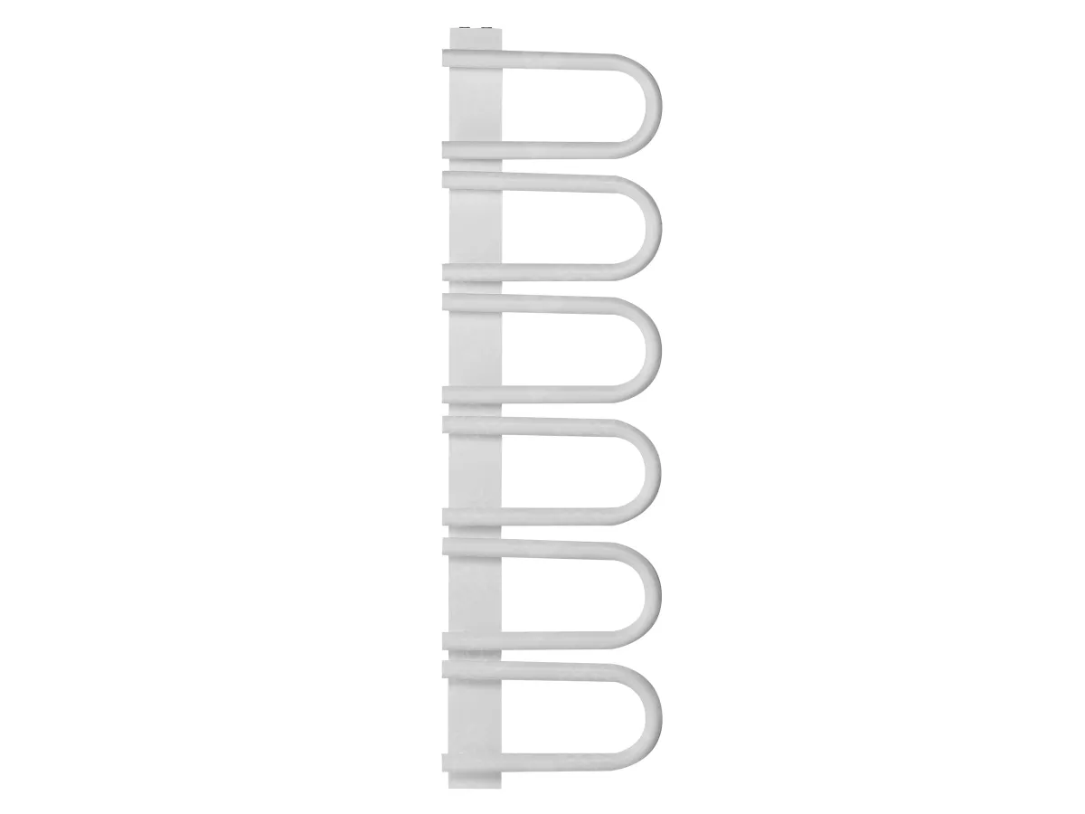 LOJIMAX designer towel warmer, PANA collection, front view 