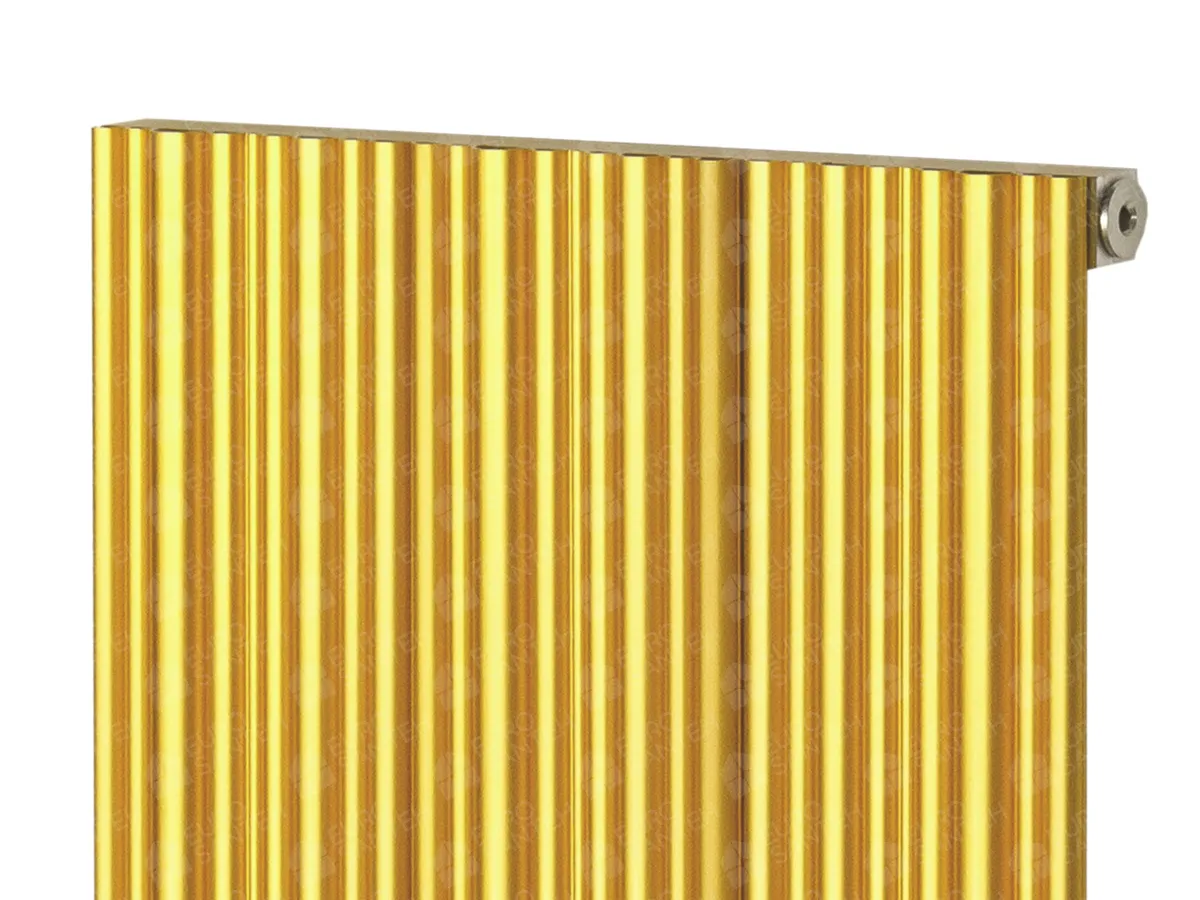 Designer radiator LOJIMAX BAMBOO, close-up view
