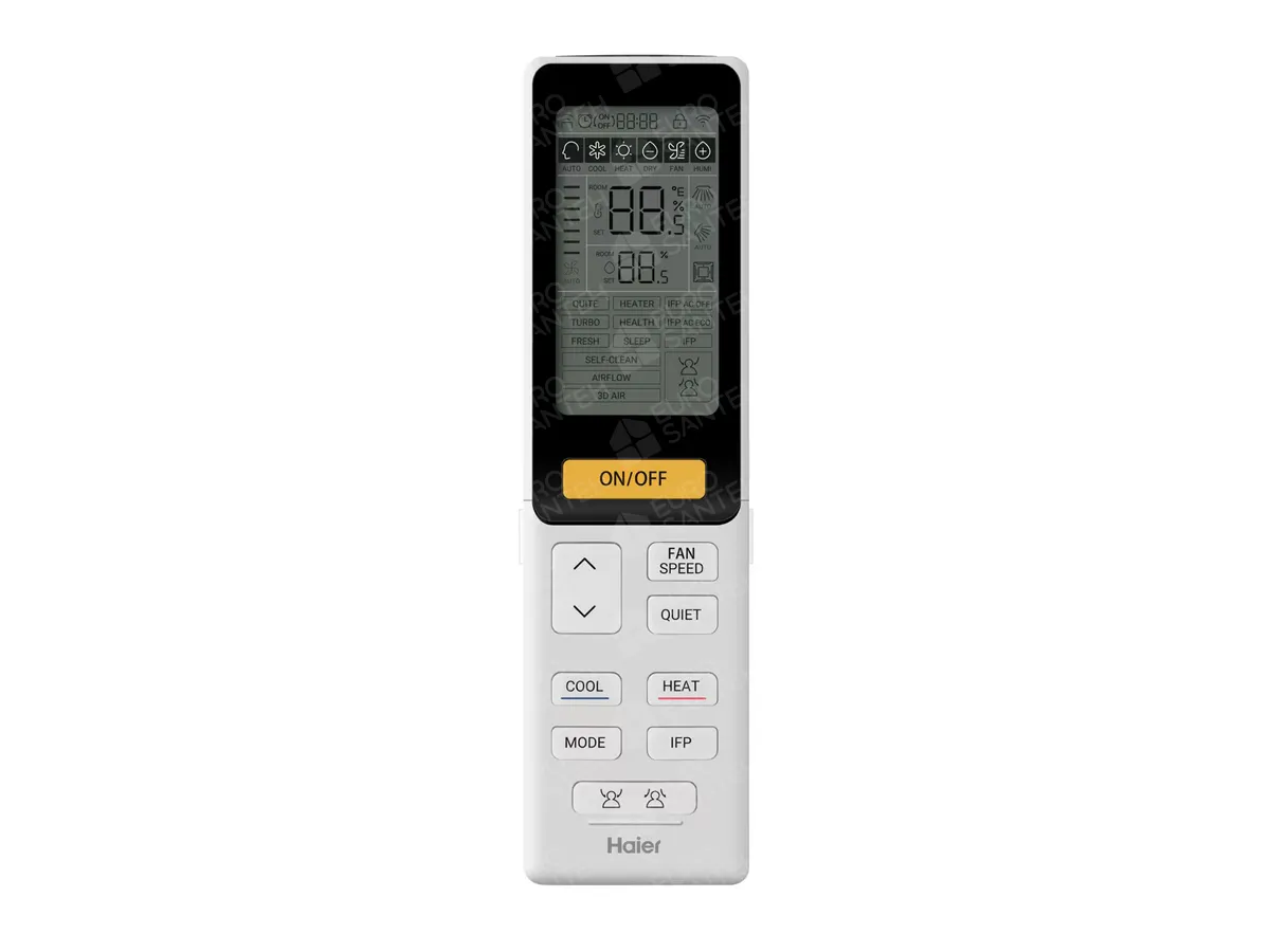 Remote control from indoor unit of the floor-ceiling HAIER