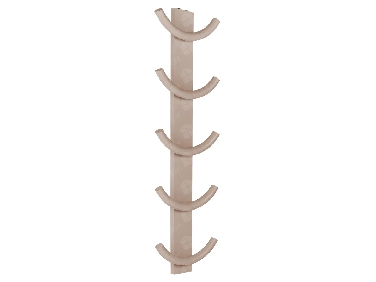 LOJIMAX designer towel warmer, OXY collection, right view