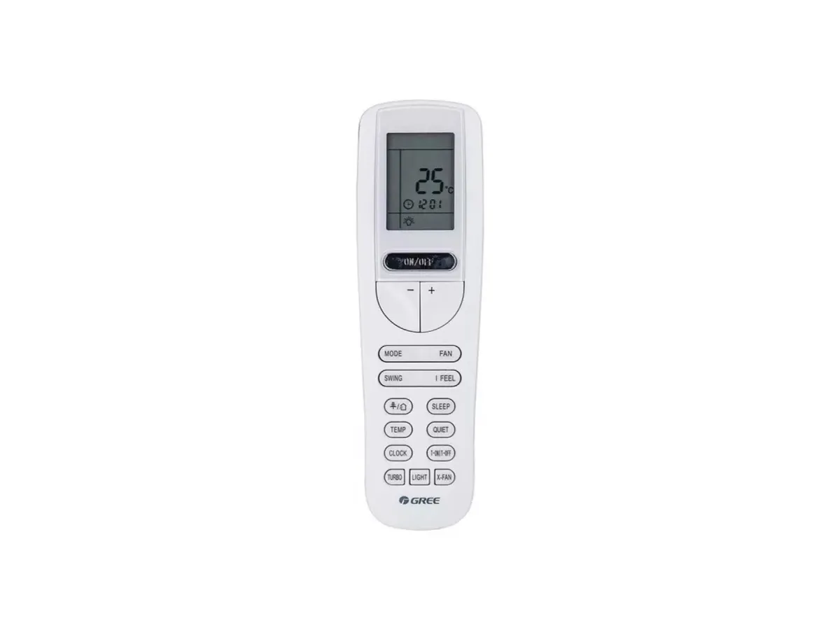 Remote control from GREE CLIVIA SILVER D.C.