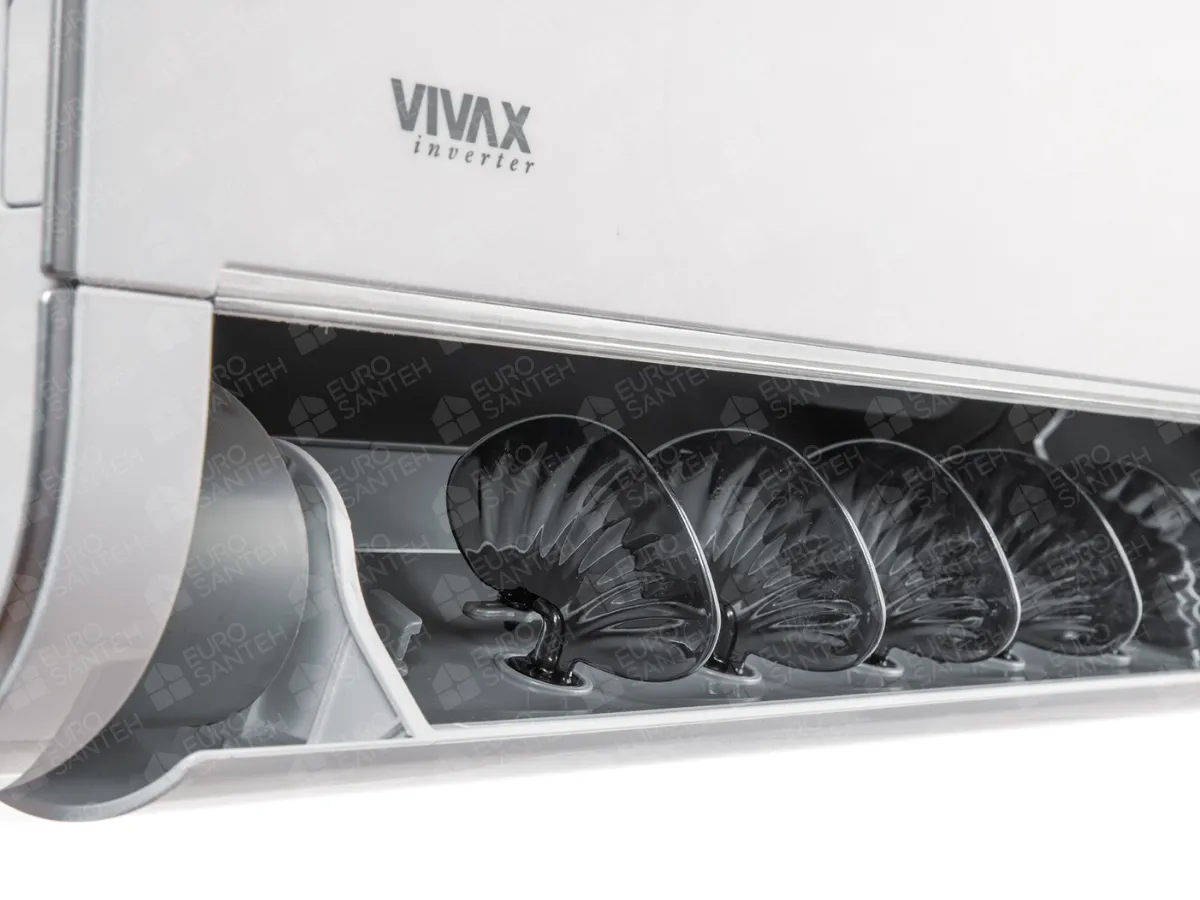 Изображение внутреннего блока vivax H-Design 12000 BTU с жалюзи 