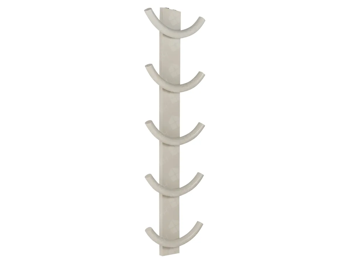 LOJIMAX designer towel warmer, OXY collection, right view