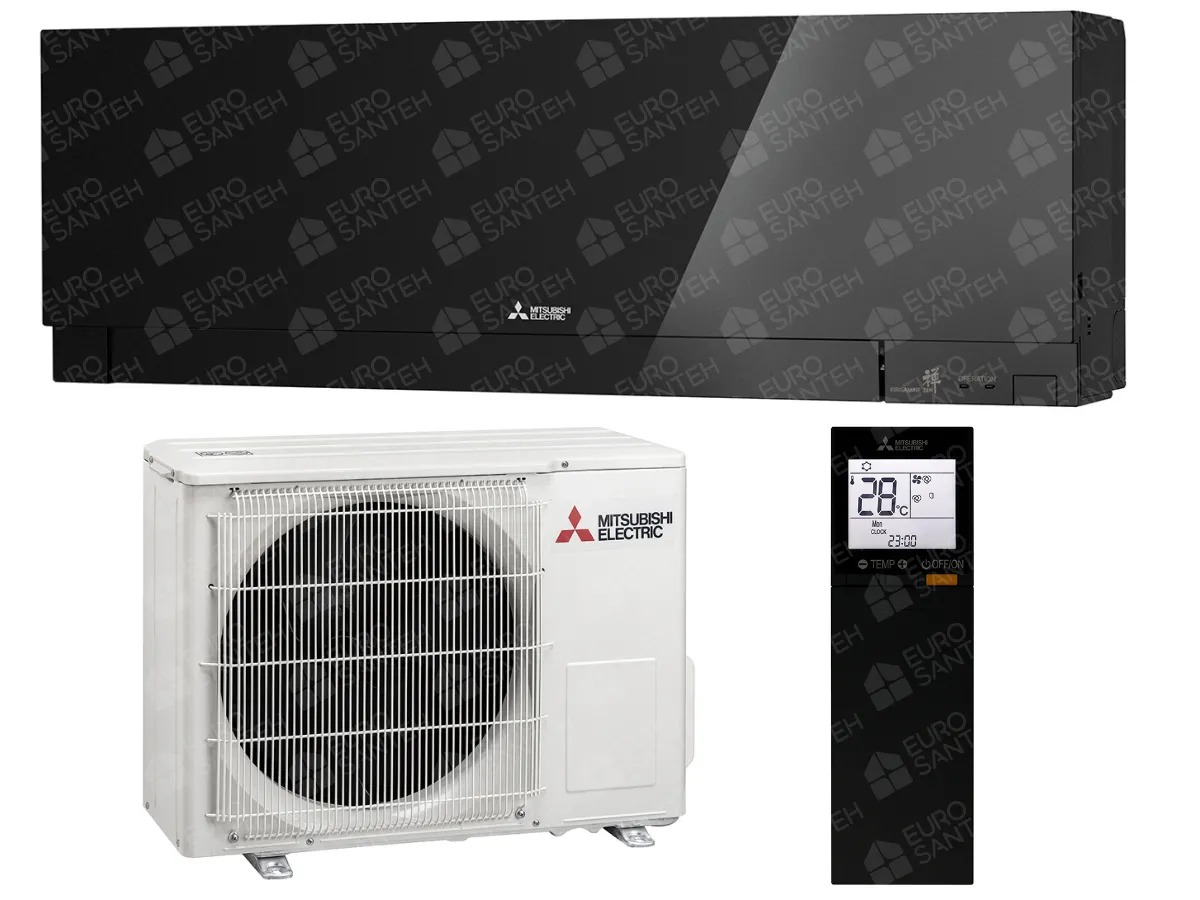 Кондиционер LUX DESIGN Mitsubishi Electric MSZ-EF50VGKB  MUZ-EF50VG (черный глянец)