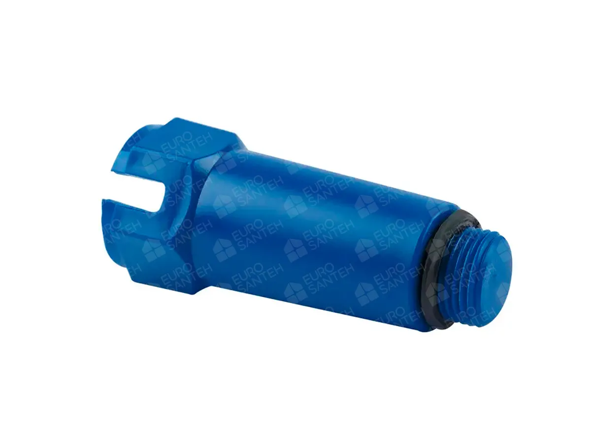 Polypropylene plug blue