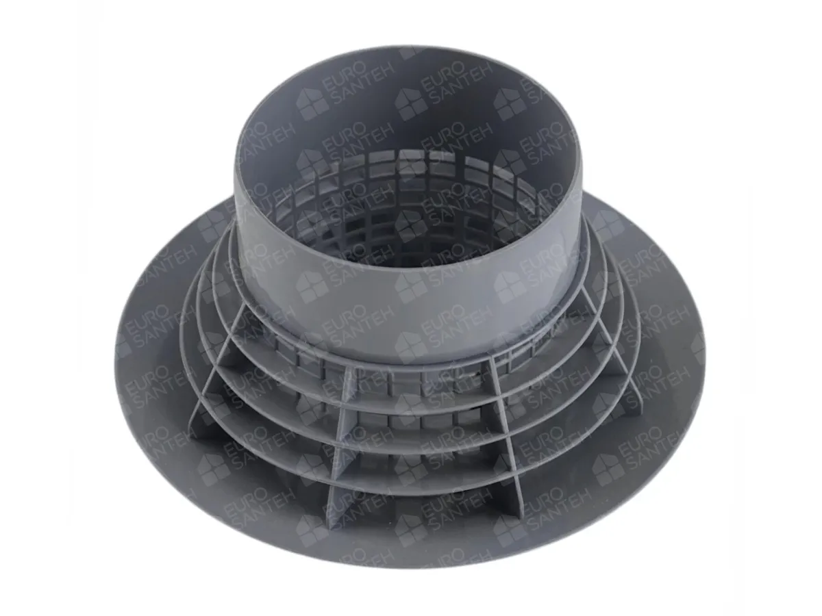 Piesa capat ventilare d.50, vedere din partea de jos