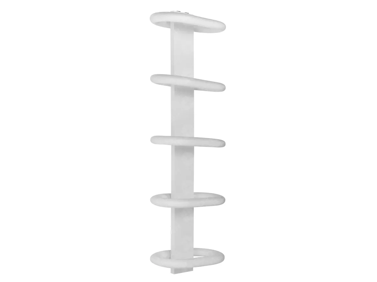 LOJIMAX designer towel warmer, TEOS collection, right view