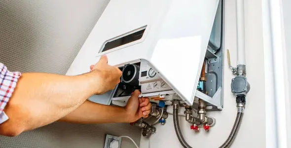 Heating system setup and startup