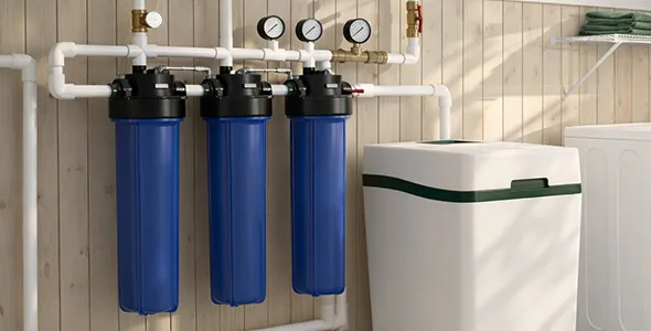 Main line filters for the entire home